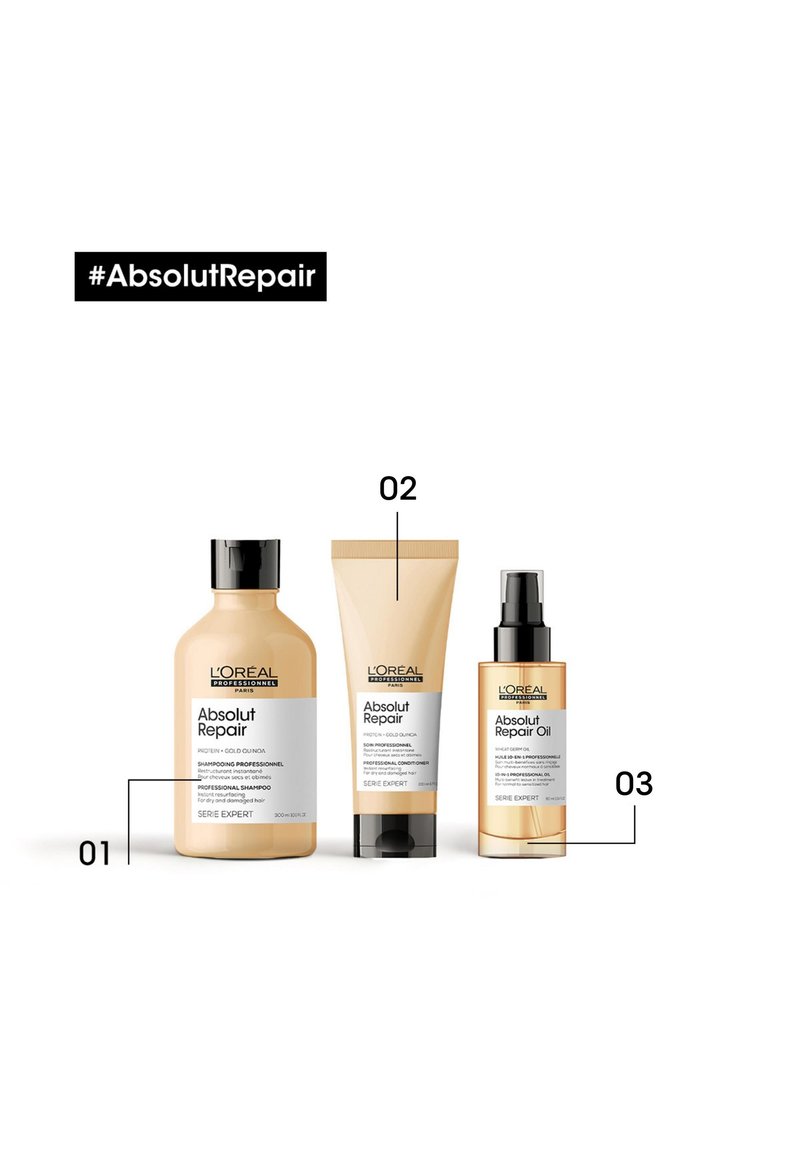 L'OREAL PROFESSIONNEL L'OREAL PROFESSIONNEL ABSOLUT REPAIR GOLD CONDITIONER - Conditioner Bestseller