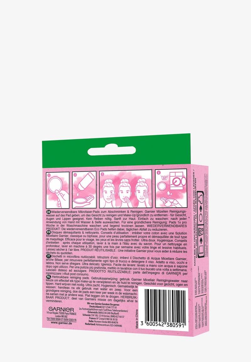 Garnier Garnier SKINACTIVE ECO PADS - Skincare tool Super Sparpreis