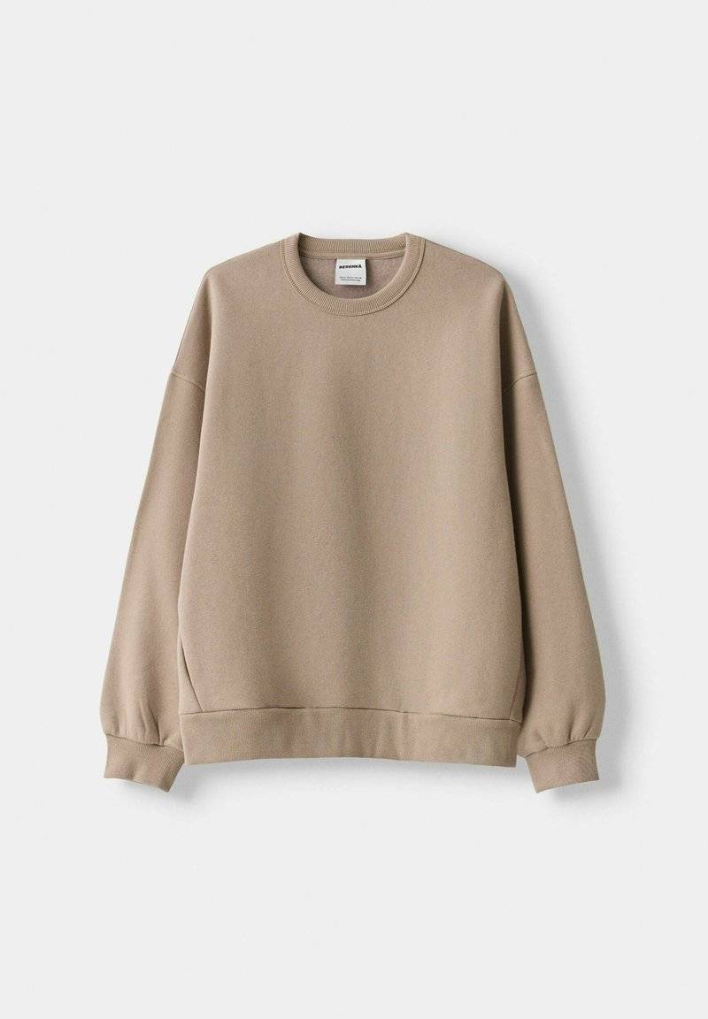 Bershka Bershka Sweatshirt - sand Letzte 3 Tage