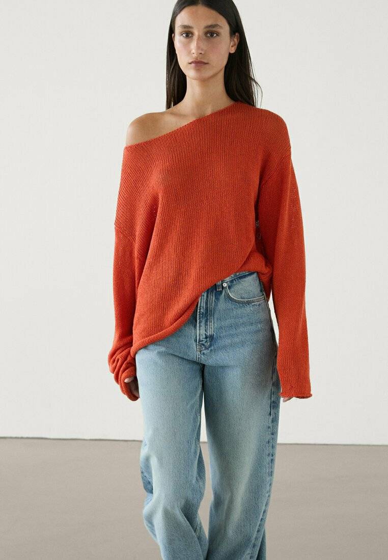 Massimo Dutti Massimo Dutti Jumper - red Neueste Stile