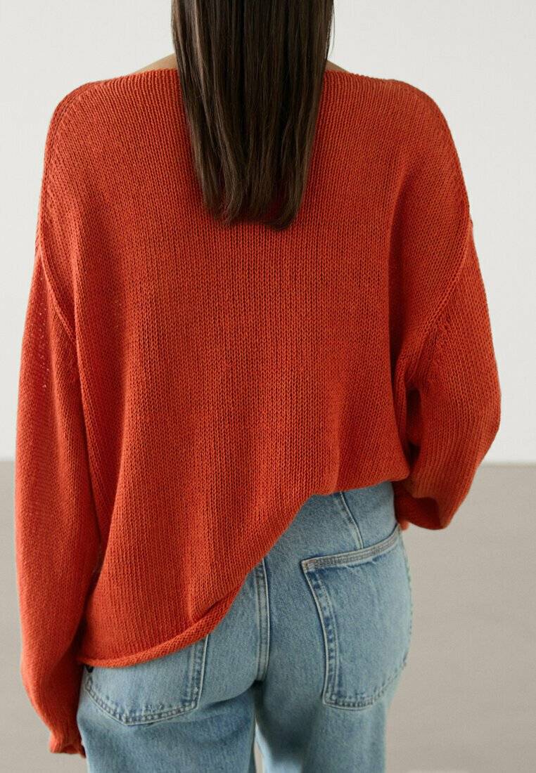 Massimo Dutti Massimo Dutti Jumper - red Neueste Stile