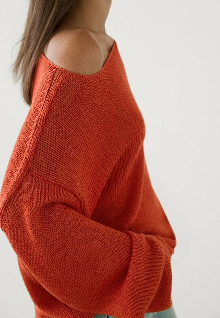 Massimo Dutti Massimo Dutti Jumper - red Neueste Stile