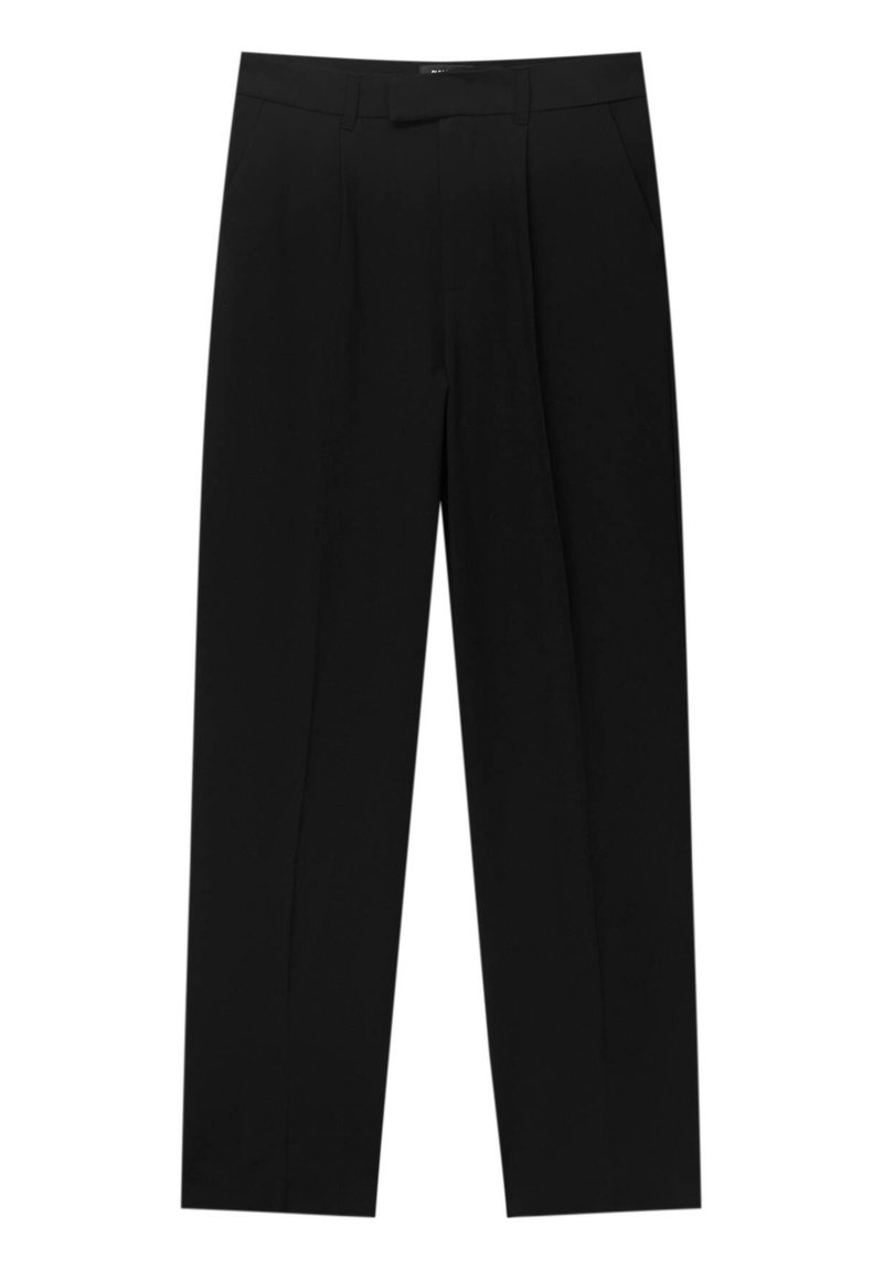 PULL&BEAR PULL&BEAR DARTED SMART - Trousers - black Bis zu 55% Rabatt