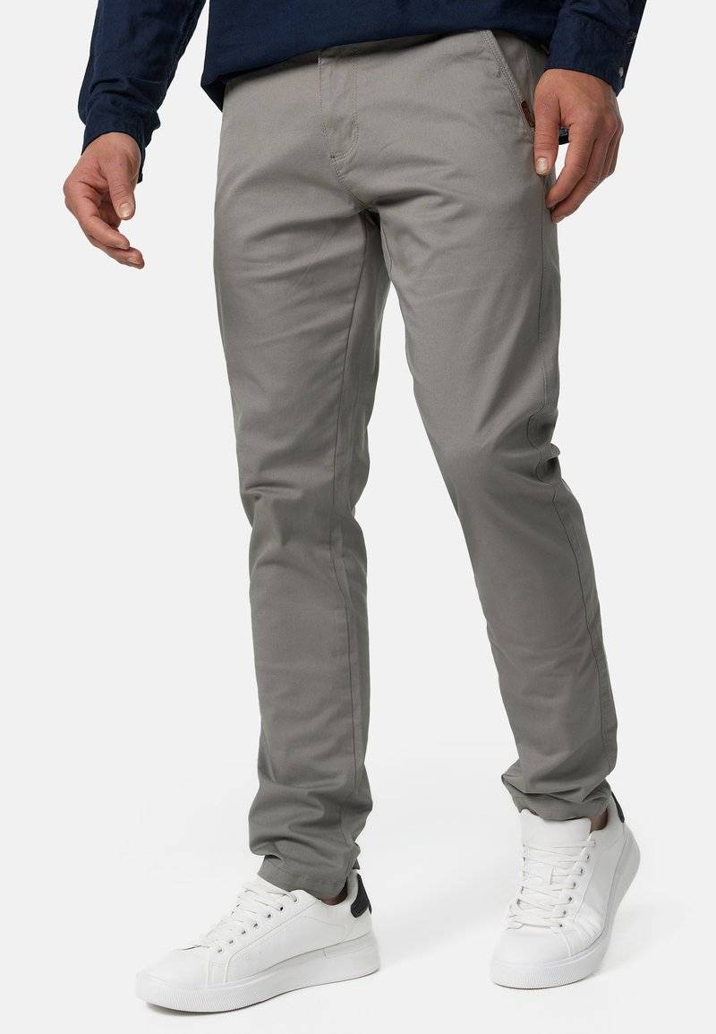 INDICODE JEANS INDICODE JEANS CHERRY - Chinos - light grey Super Rabatt
