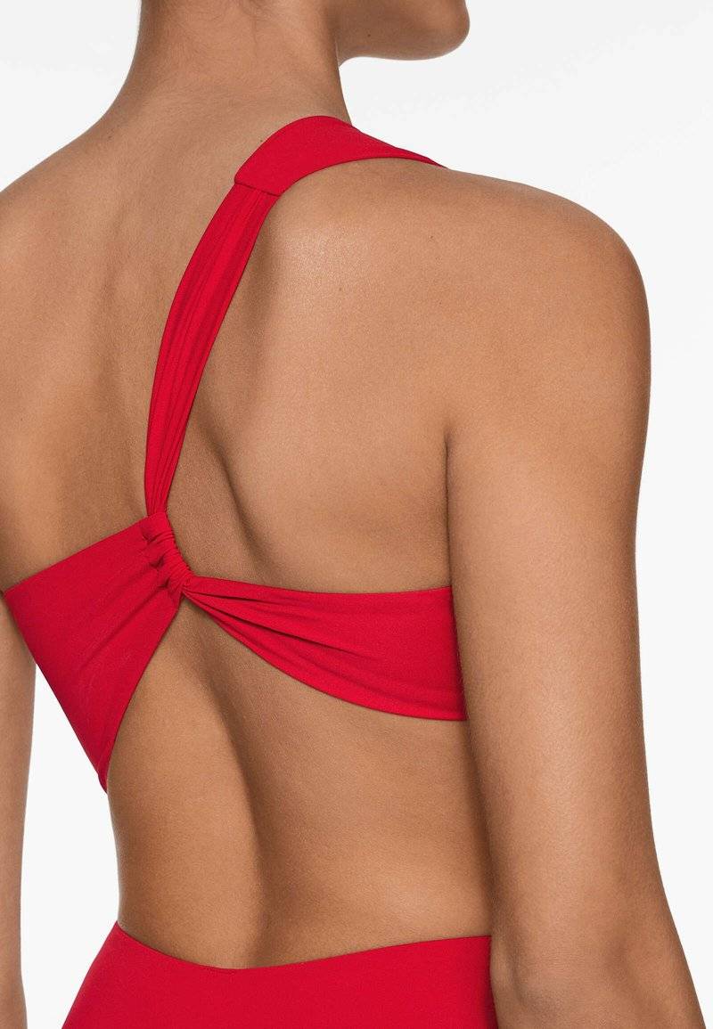OYSHO OYSHO ASYMMETRIC - Swimsuit - red Speichern exportieren