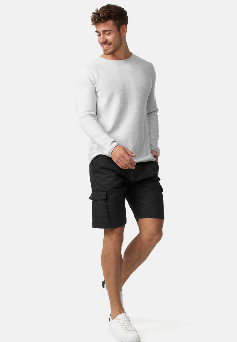 INDICODE JEANS INDICODE JEANS KINNAIRD - Shorts - black Black Friday Preise