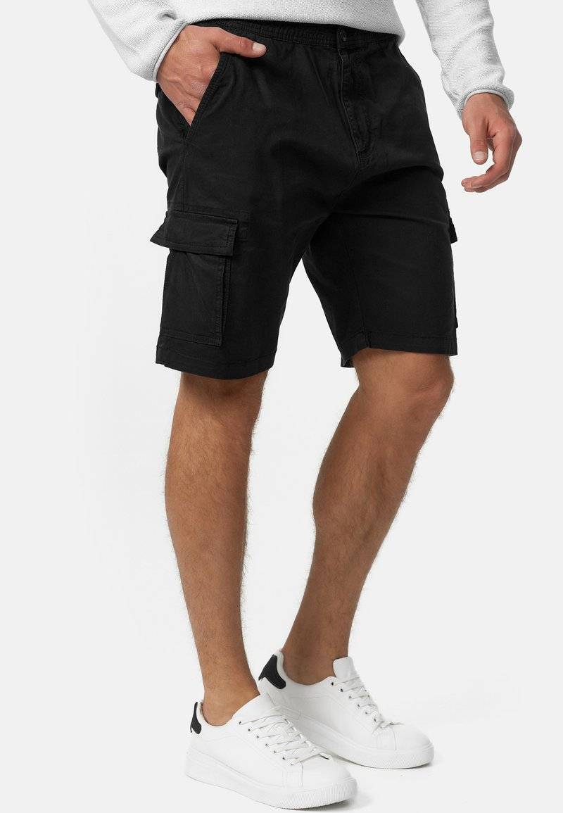 INDICODE JEANS INDICODE JEANS KINNAIRD - Shorts - black Black Friday Preise