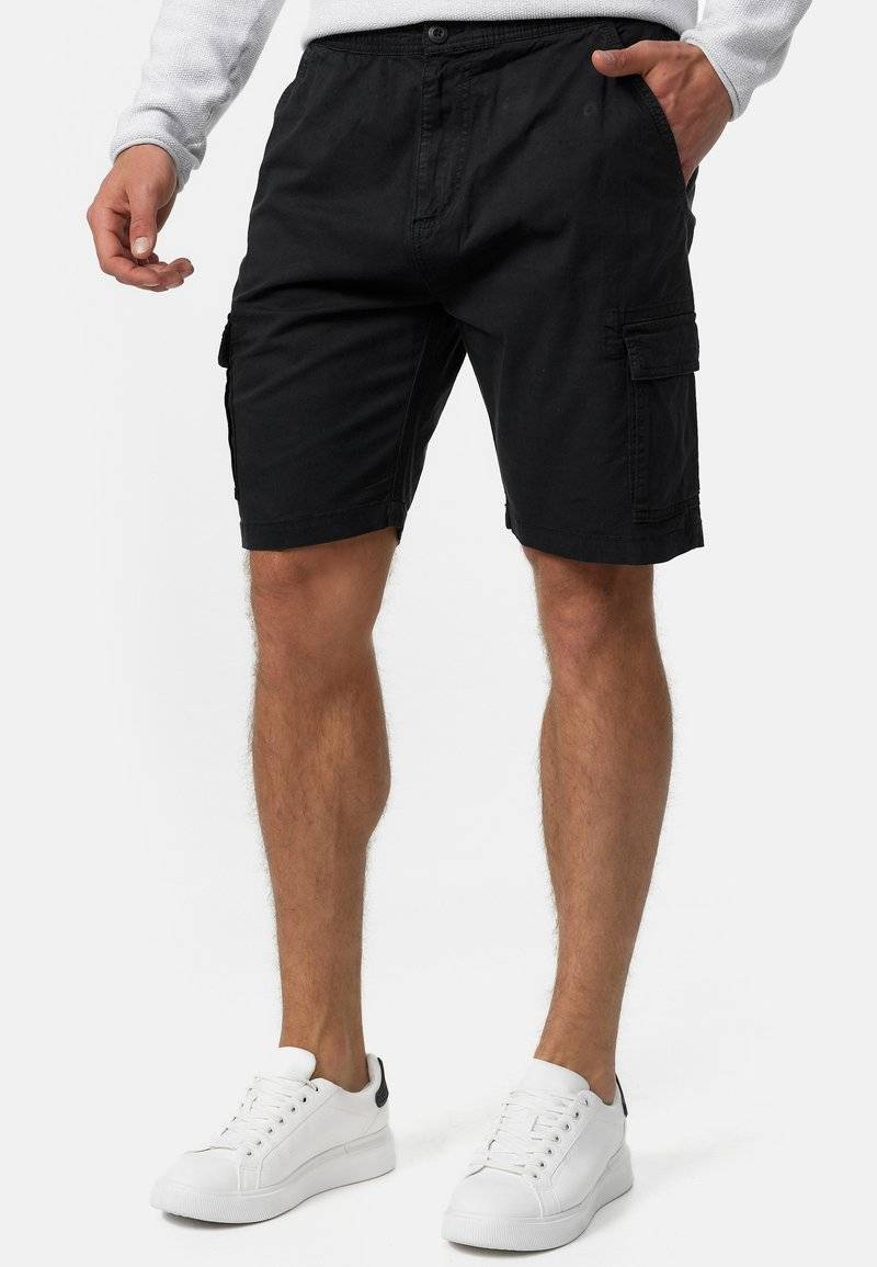 INDICODE JEANS INDICODE JEANS KINNAIRD - Shorts - black Black Friday Preise