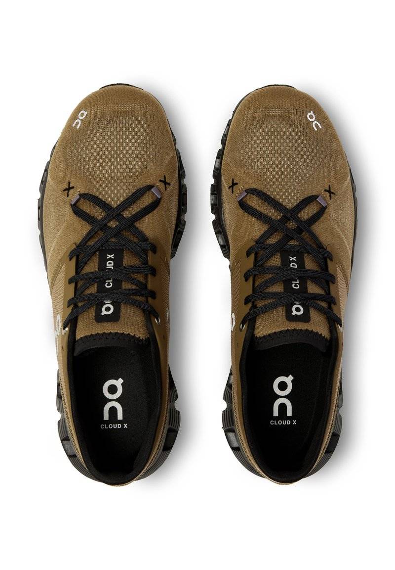 On On CLOUD X 3 - Neutral running shoes - hunter black Schlussverkauf