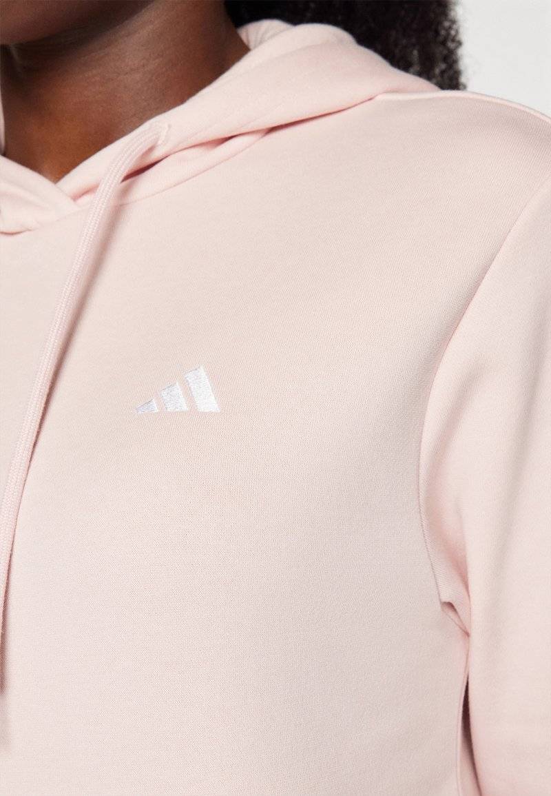 adidas Sportswear adidas Sportswear ESSENTIALS SMALL LOGO FEEL COZY HOODIE - Hoodie - sandy pink Cyber Monday