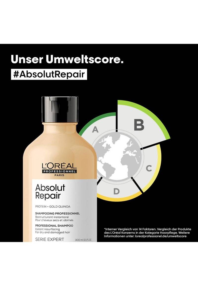 L'OREAL PROFESSIONNEL L'OREAL PROFESSIONNEL ABSOLUT REPAIR SHAMPOO FOR DRY & DAMAGED HAIR - Shampoo Jubiläumsangebot