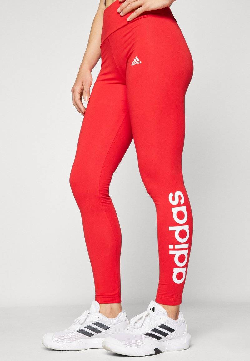 adidas Sportswear adidas Sportswear ESSENTIALS HIGH-WAISTED - Leggings - better scarlet Letzte 2 Tage
