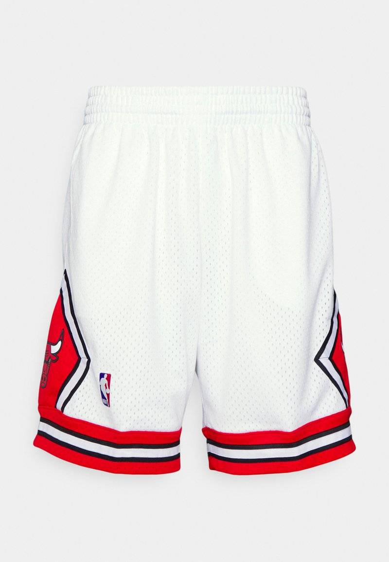 Mitchell & Ness Mitchell & Ness NBA CHICAGO BULLS SWINGMAN SHORT - Sports shorts - white 50% Rabatt mit kostenlosem Versand