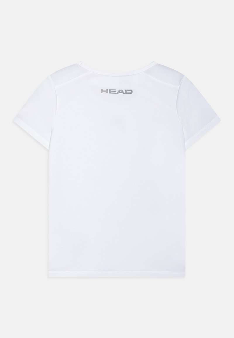 Head Head CLUB 22 TECH GIRLS - Sports T-shirt - white Clearance-Verkauf
