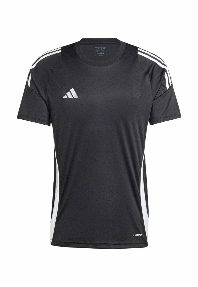 adidas Performance adidas Performance TIRO 24 - Basic T-shirt - black white Im Verkauf