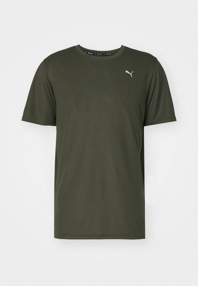 Puma Puma PERFORMANCE TEE - Sports T-shirt - dark olive 50% Rabatt für begrenzte Zeit