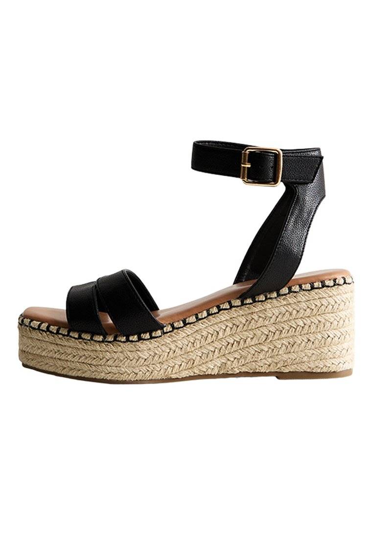 New Look New Look Espadrilles - black Valentinstagsangebot