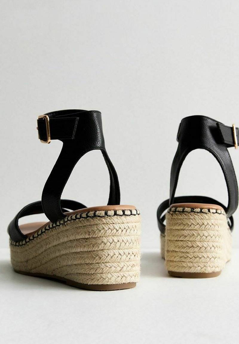 New Look New Look Espadrilles - black Valentinstagsangebot