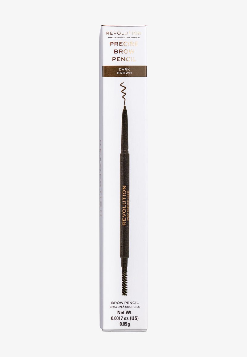 Makeup Revolution Makeup Revolution REVOLUTION PRECISE BROW PENCIL - Eyebrow pencil - dark brown JETZT KAUFEN