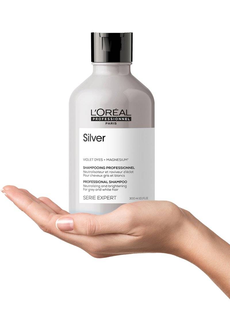 L'OREAL PROFESSIONNEL L'OREAL PROFESSIONNEL SILVER SHAMPOO FOR GREY, WHITE OR LIGHT BLONDE HAIR - Shampoo Neueste Stile