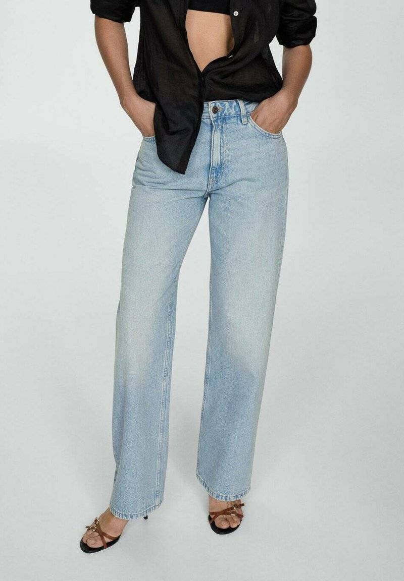 Mango Mango Straight leg jeans - hellblau Nur für heute