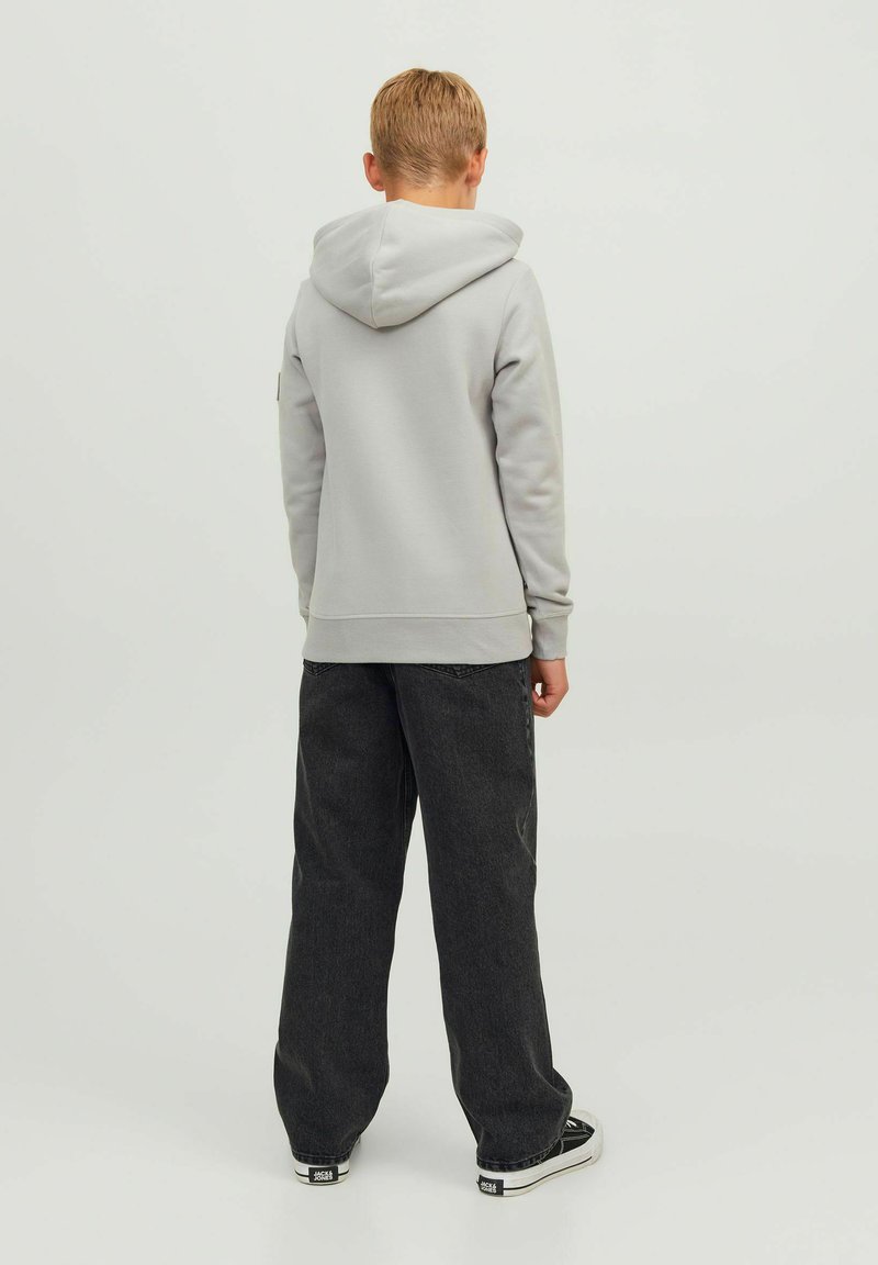 Jack & Jones Junior Jack & Jones Junior ALEX ORIGINAL MF BAGGY - Flared Jeans - black denim Clearance-Verkauf