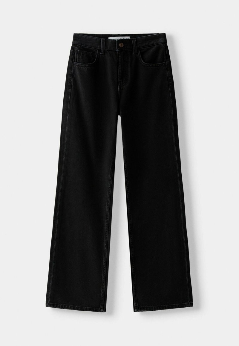 Bershka Bershka Flared Jeans - black Im Verkauf