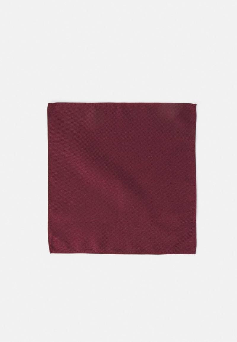 Pier One Pier One SUSPENDER/HOSENTRÄGER SET - Pocket square - bordeaux Auslauf