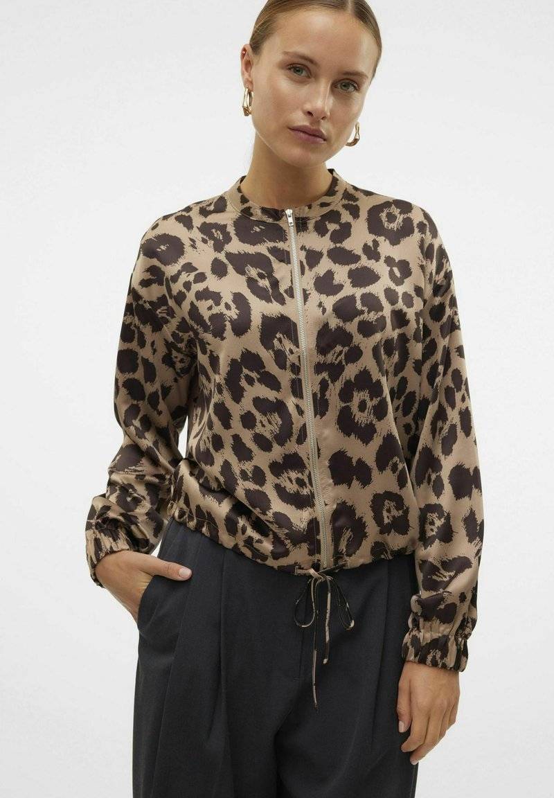 Vero Moda Vero Moda VMMERLE MANTEL - Summer jacket - silver mink Verkauf