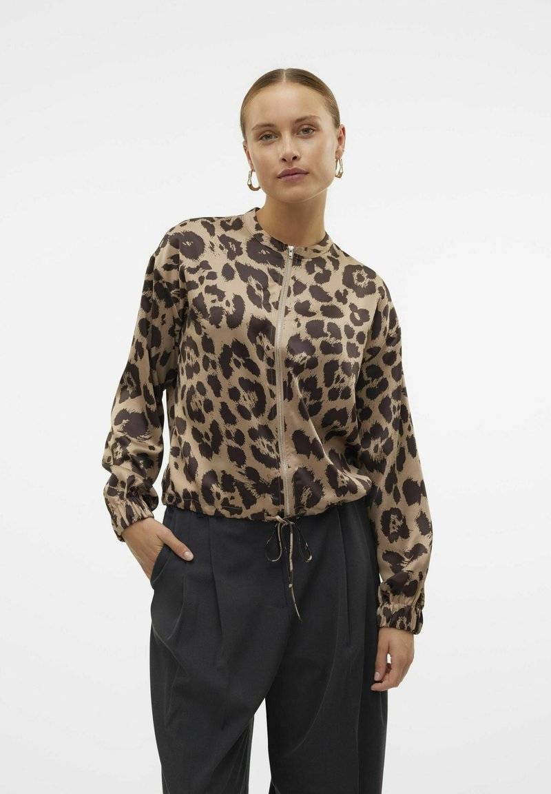 Vero Moda Vero Moda VMMERLE MANTEL - Summer jacket - silver mink Verkauf