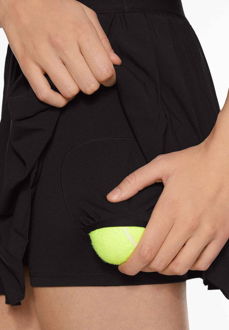 OYSHO OYSHO PLEATED COMPRESSIVE - Sports skirt - black Blitzverkäufe