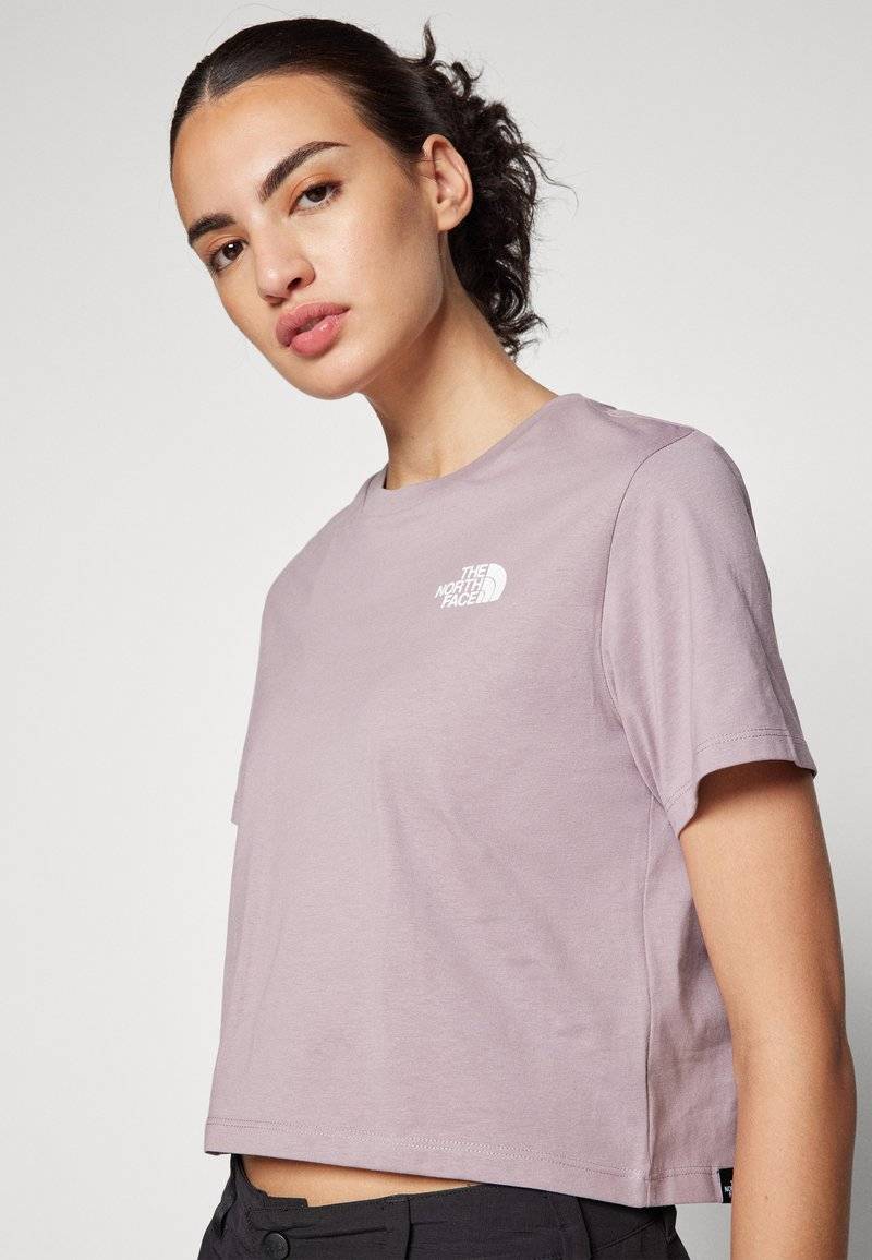 The North Face The North Face SIMPLE DOME - Print T-shirt - purple chalk Valentinstagsangebot