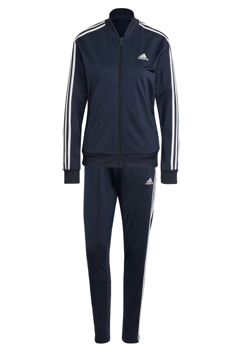 adidas Sportswear adidas Sportswear ESSENTIALS 3-STRIPES - Tracksuit - legend ink white Clearance-Verkauf