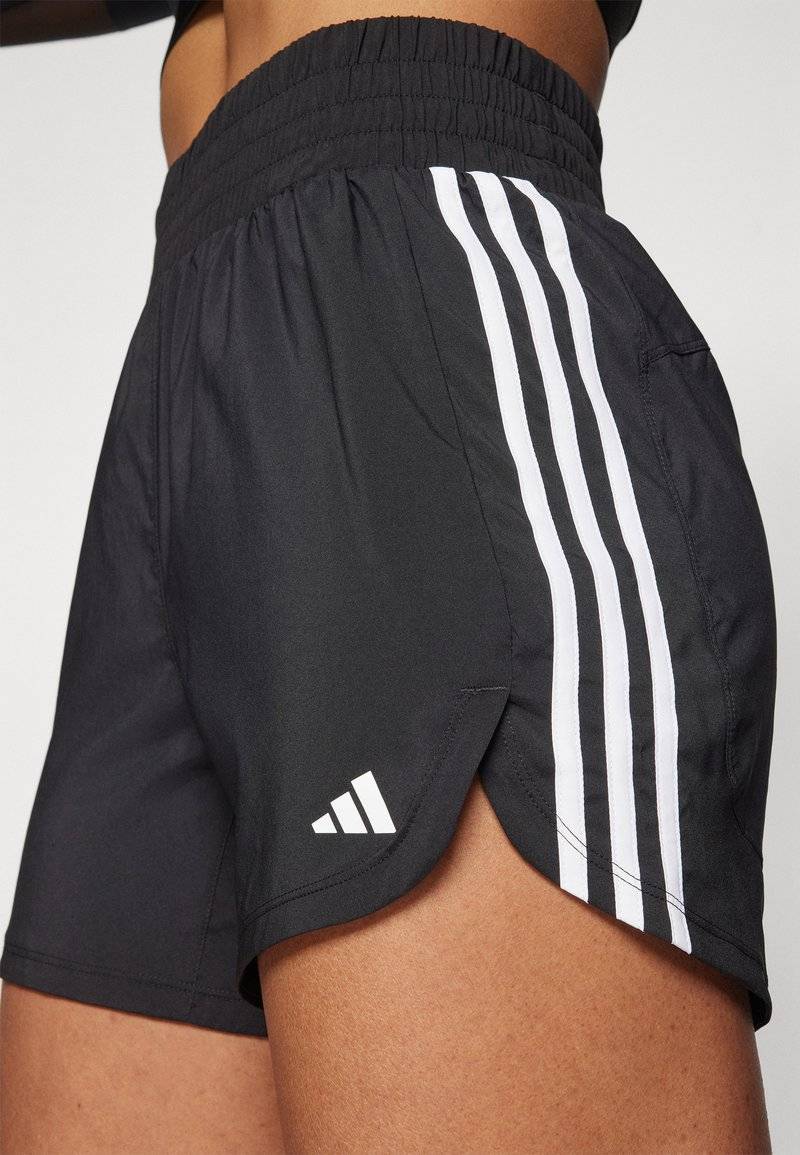 adidas Performance adidas Performance PACER 3-STRIPES WOVEN HIGH-RISE - Sports shorts Black Friday Preise