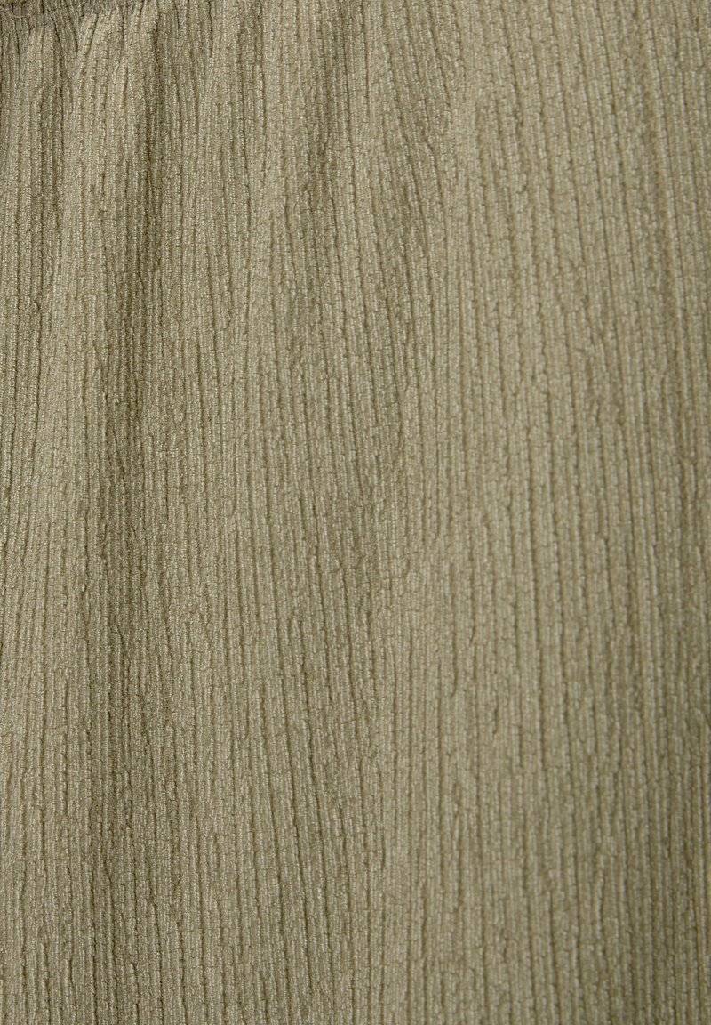 PULL&BEAR PULL&BEAR WIDE-LEG FLOWING - Trousers - khaki Limitierter Zeitrabatt
