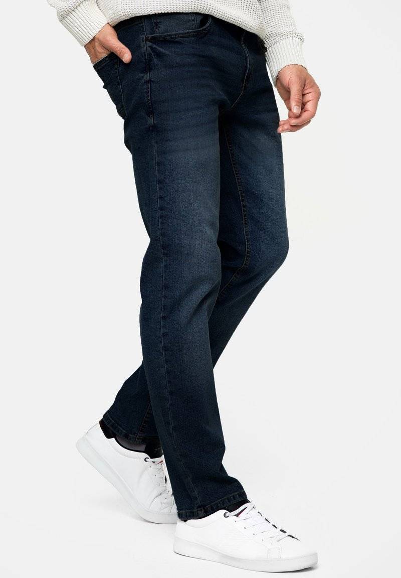INDICODE JEANS INDICODE JEANS INSANTINO - Straight leg jeans - rinse wash Rabatt
