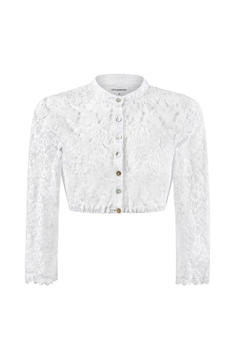 Stockerpoint Stockerpoint CANDY - Button-down blouse - weiss Begrenztes Angebot