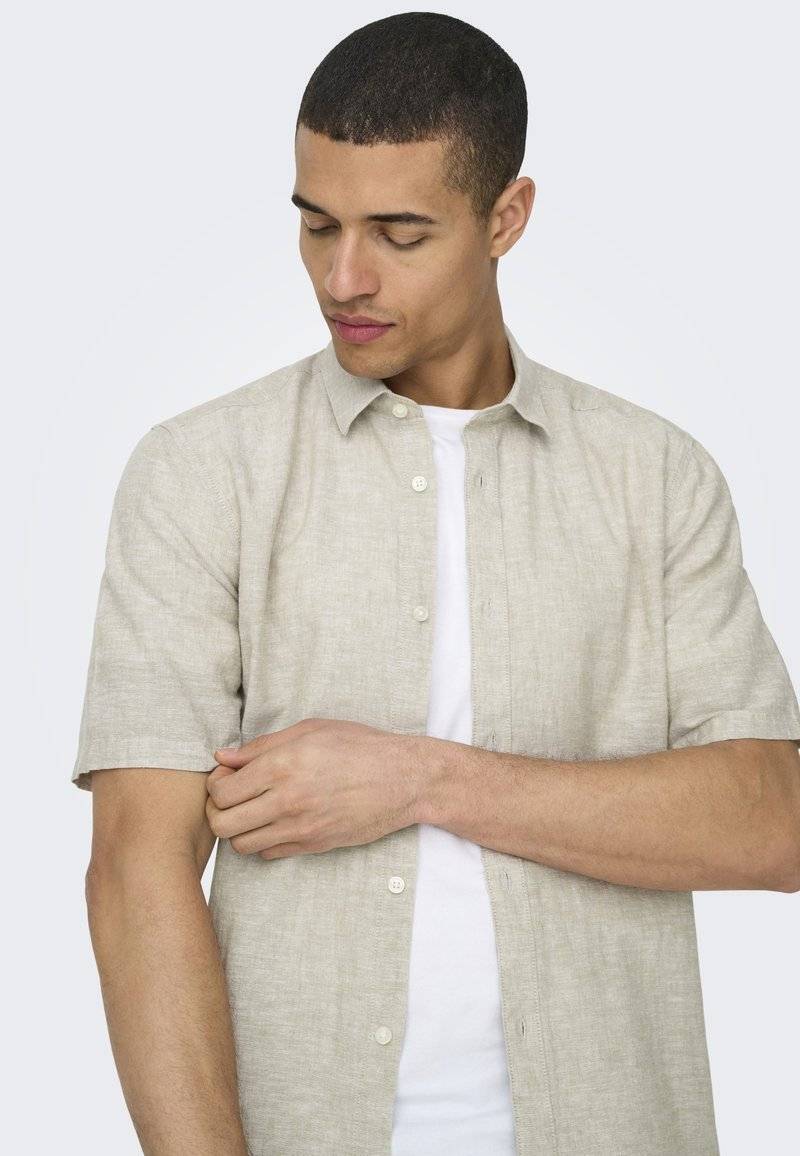Only & Sons Only & Sons ONSCAIDEN - Shirt - chinchilla Online Shopping