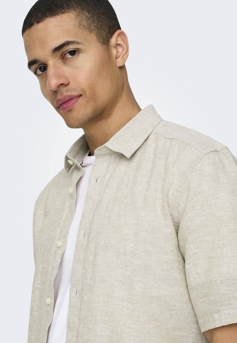 Only & Sons Only & Sons ONSCAIDEN - Shirt - chinchilla Online Shopping