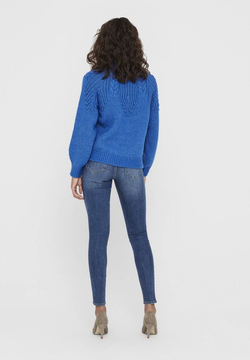 ONLY ONLY ONLWAUW LIFE MID - Jeans Skinny Fit - medium blue denim Osterangebot
