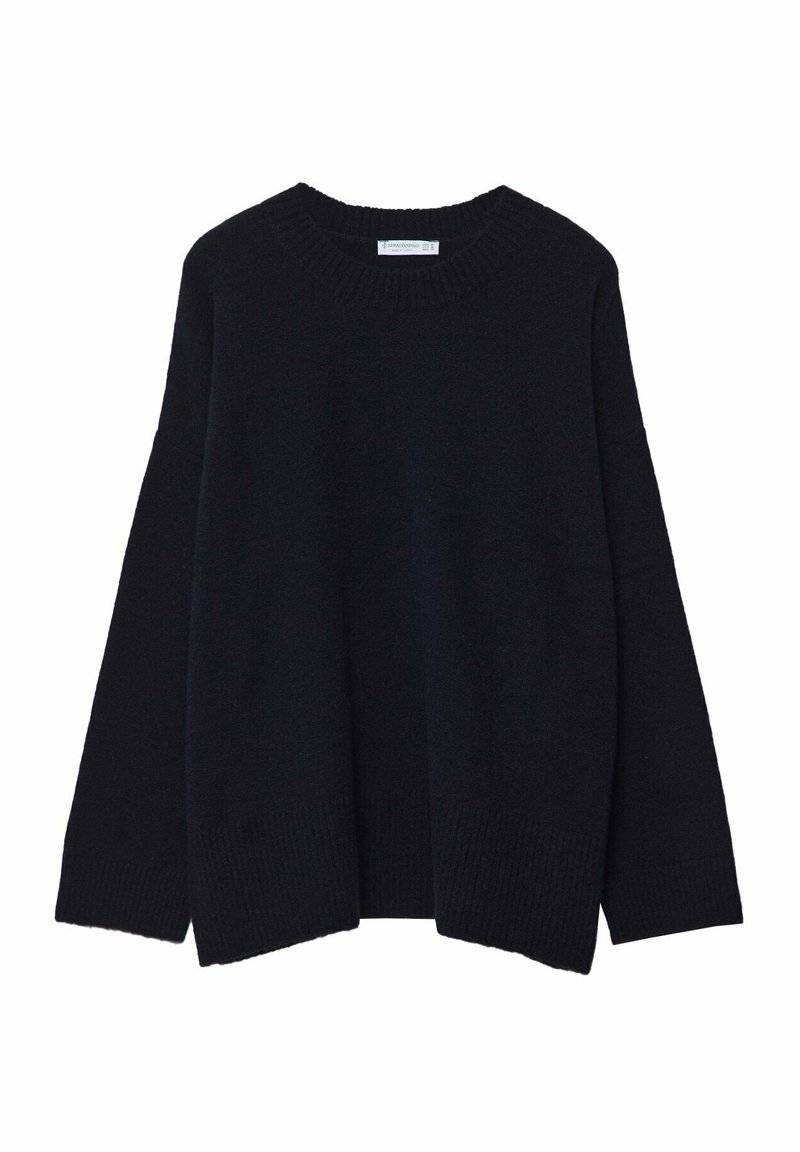 Stradivarius Stradivarius SOFT-TOUCH - Jumper - dark blue Muttertagsangebot