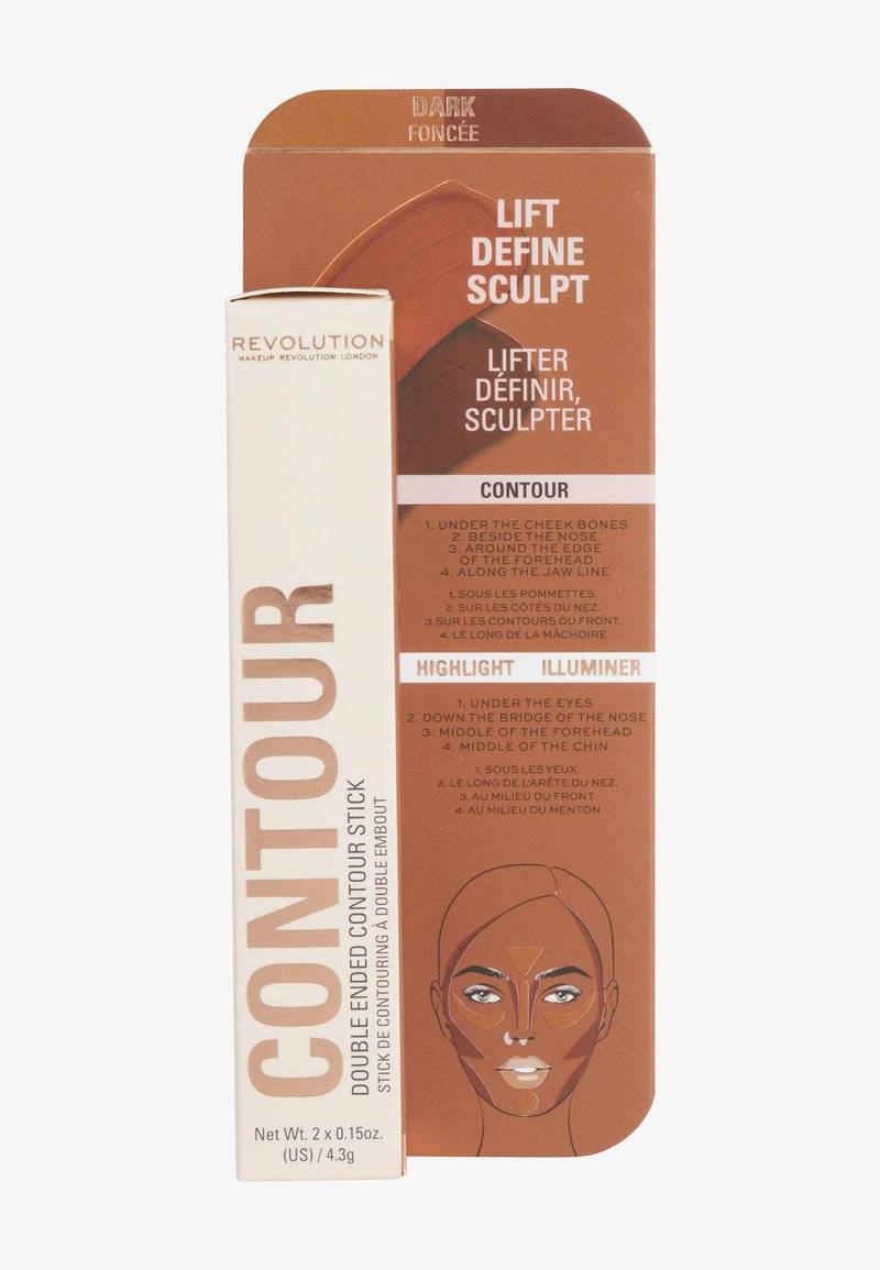 Makeup Revolution Makeup Revolution REVOLUTION FAST BASE CONTOUR STICK - Contouring - dark Heißer Verkauf