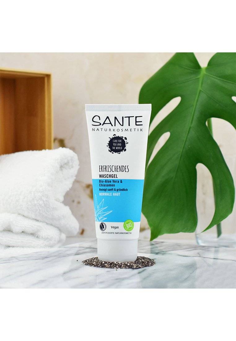 Sante Sante REFRESHING CLEANSING GEL ORGANIC ALOE VERA & CHIA SEEDS - Cleanser VIP-Rabatte