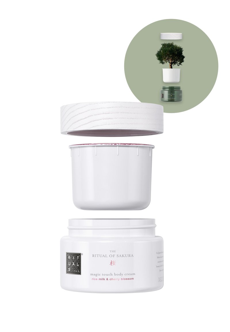 Rituals Rituals BODY CREAM REFILL THE RITUAL OF SAKURA - FLORAL - CHERRY BLOSSOM & RICE MILK - Moisturiser Letzte 2 Tage