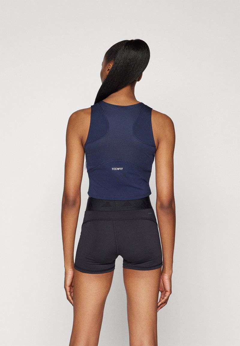 adidas Performance adidas Performance TECHFIT CROPPED - Top - legend ink Vierteljährliche Förderung