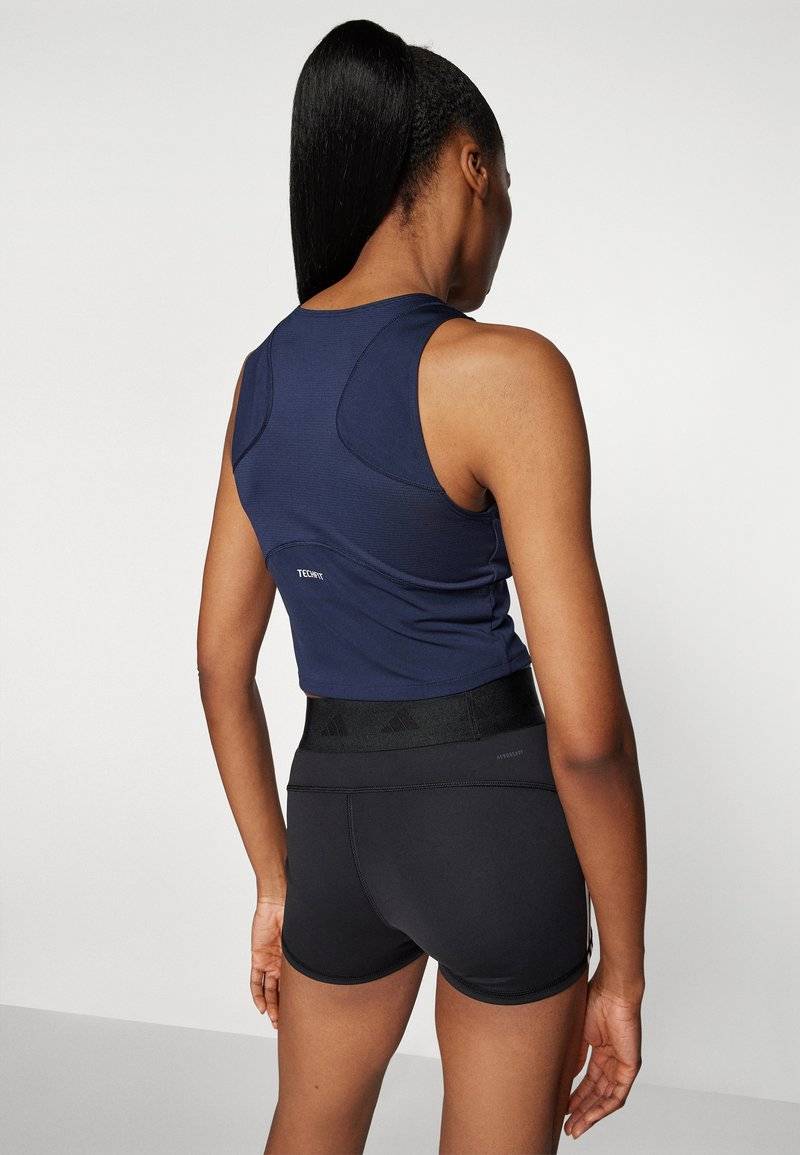 adidas Performance adidas Performance TECHFIT CROPPED - Top - legend ink Vierteljährliche Förderung