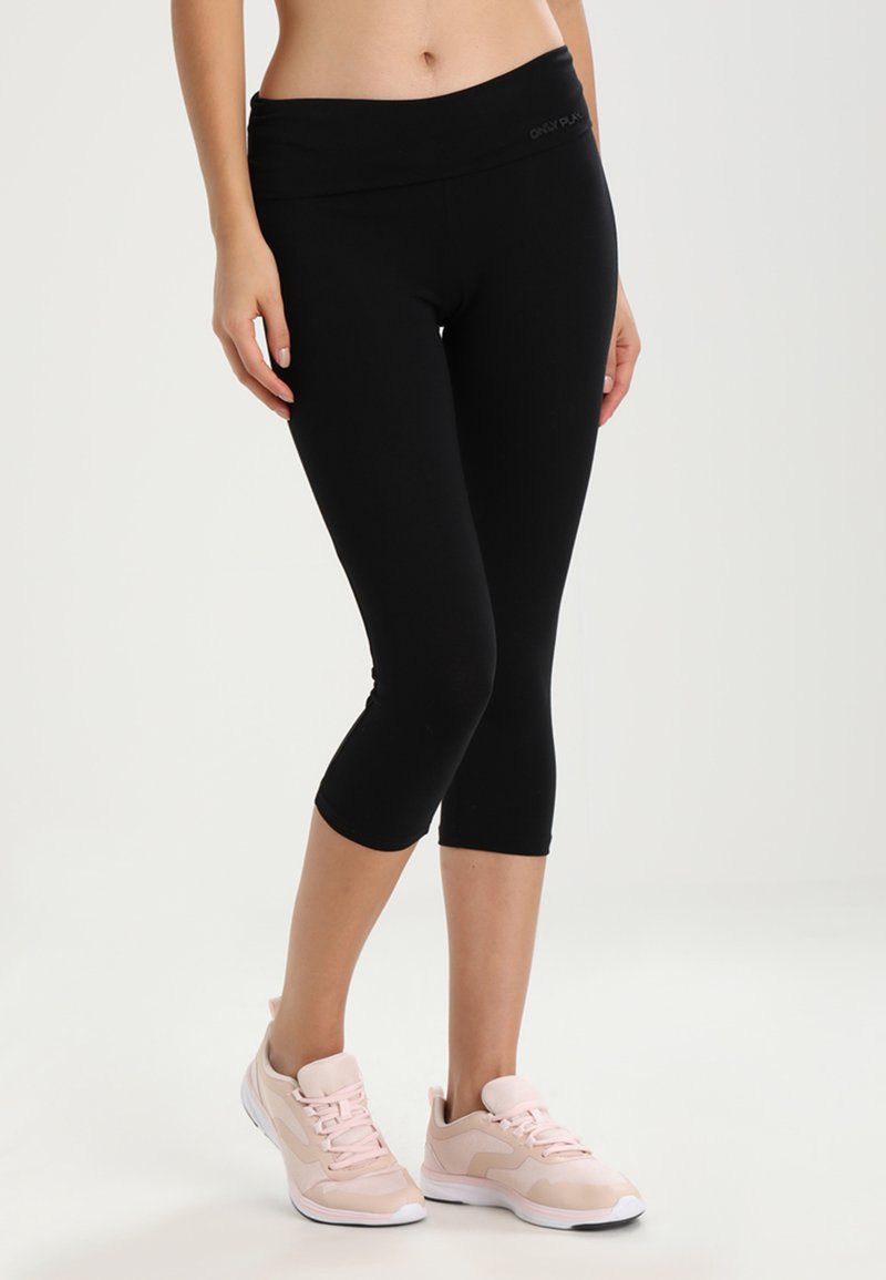 ONLY Play ONLY Play ONPFOLD - 3/4 sports trousers - black Kostenloser Versand international