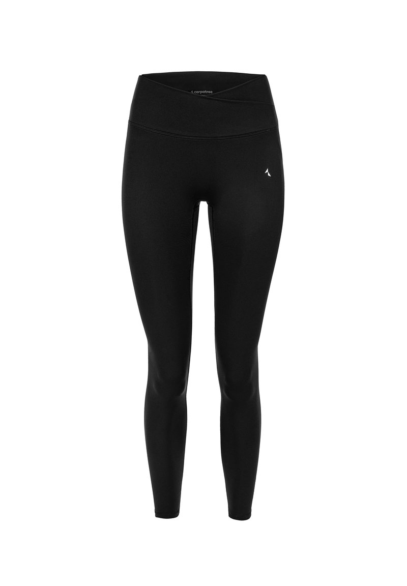 carpatree carpatree CROSSOVER HIGHWAIST - Leggings - black Speichern exportieren