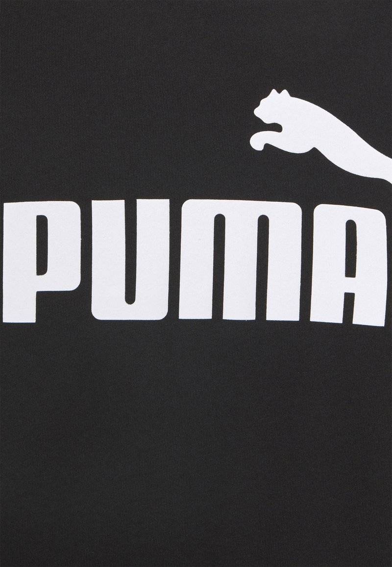 Puma Puma CROPPED LOGO TEE - Print T-shirt - puma black Rabatte dieses Monats