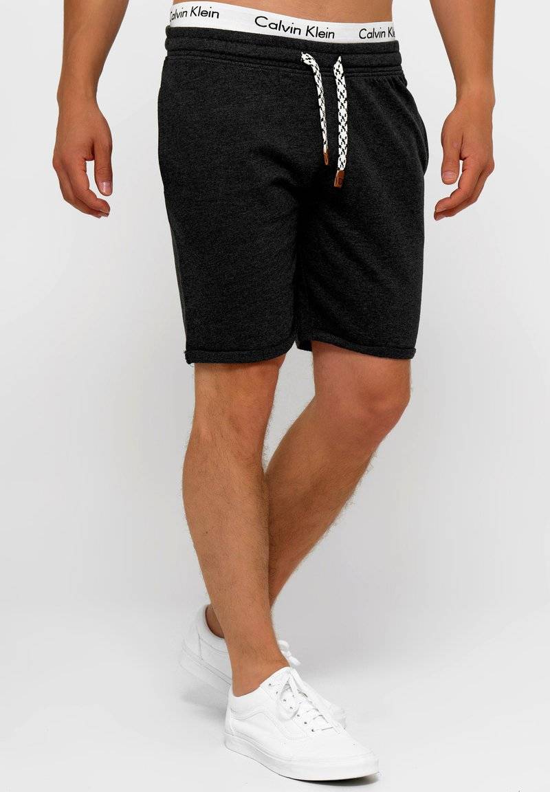 INDICODE JEANS INDICODE JEANS ALDRICH - Shorts - black mix Fabrikverkauf